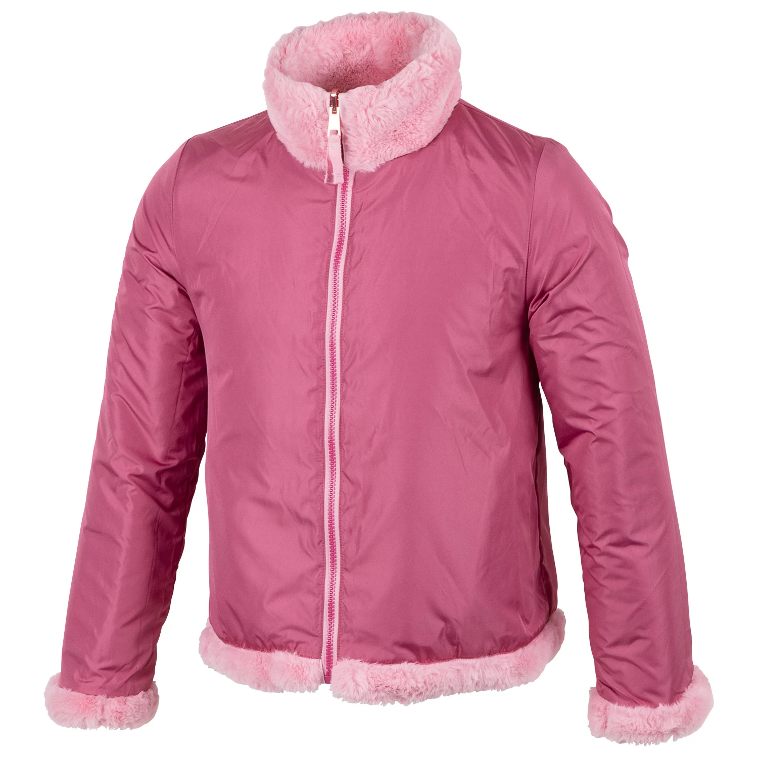 Pacific Trail Girls' Reversible Faux Fur Jacket 3 Pacific Trail Girls' Reversible Faux Fur Jacket