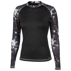 Burnside Women's Long-Sleeve Tie-Dye Swim Tee