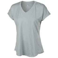 Free Country Women's MicroTech Chill T-Shirt With Scallop Hem