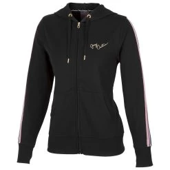 Juicy Couture Women's Stripe Mix Fleece Jacket