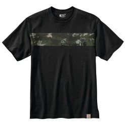 Carhartt Men's Relaxed-Fit Short-Sleeve Camo Logo Tee