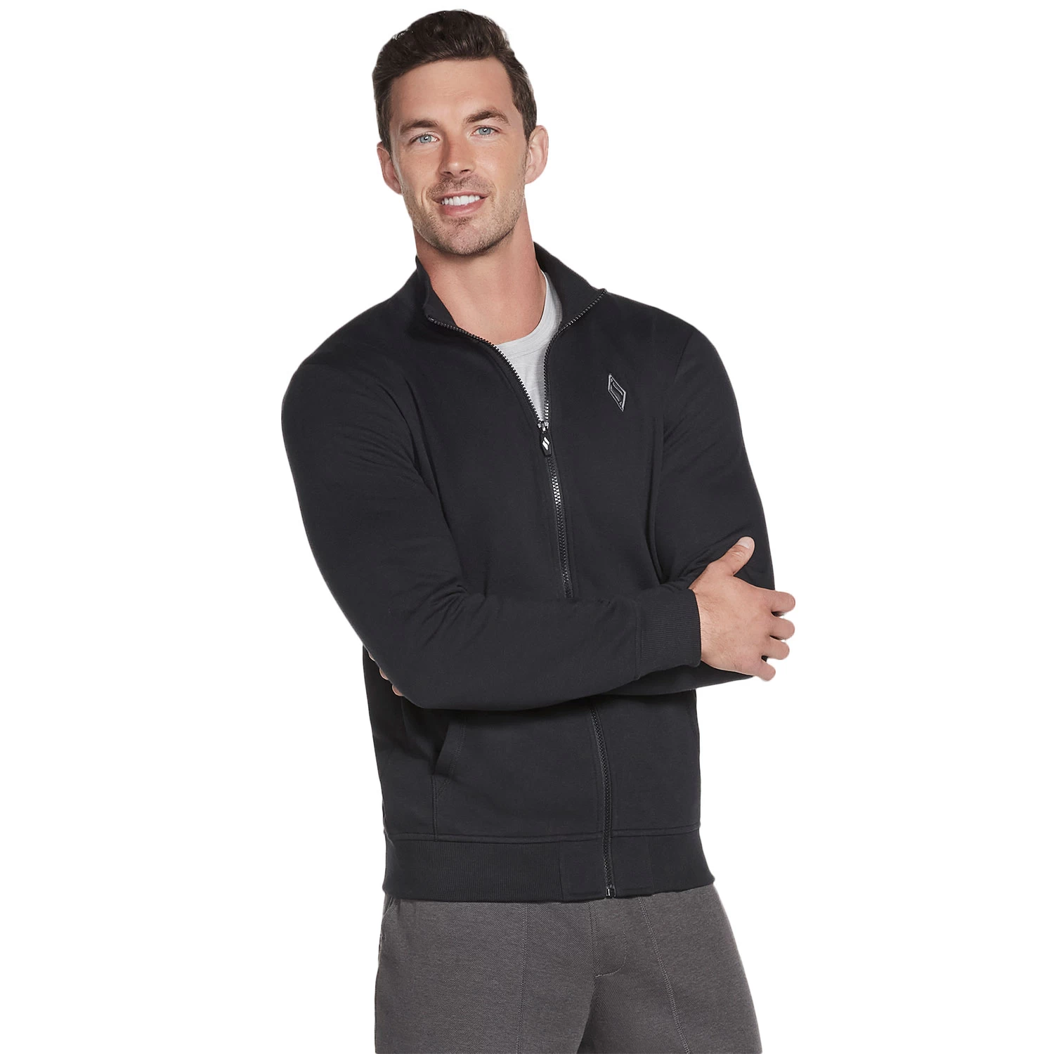 Skechers Men's Hoodless Hoodie 4 Skechers Men's Hoodless Hoodie - Image 2