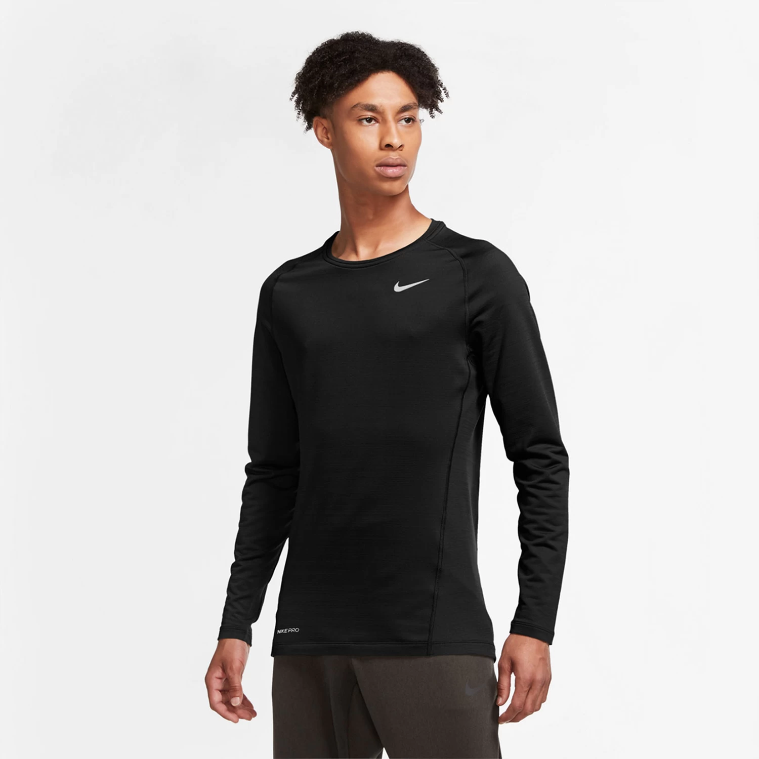 Nike Men's Long-Sleeve Warm Crew Top 4 Nike Men's Long-Sleeve Warm Crew Top - Image 2