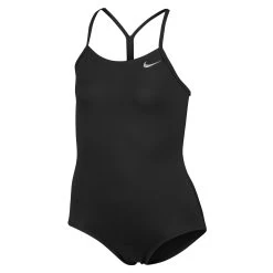 Nike Girls' Solid Skinny-Strap One-Piece Swimsuit