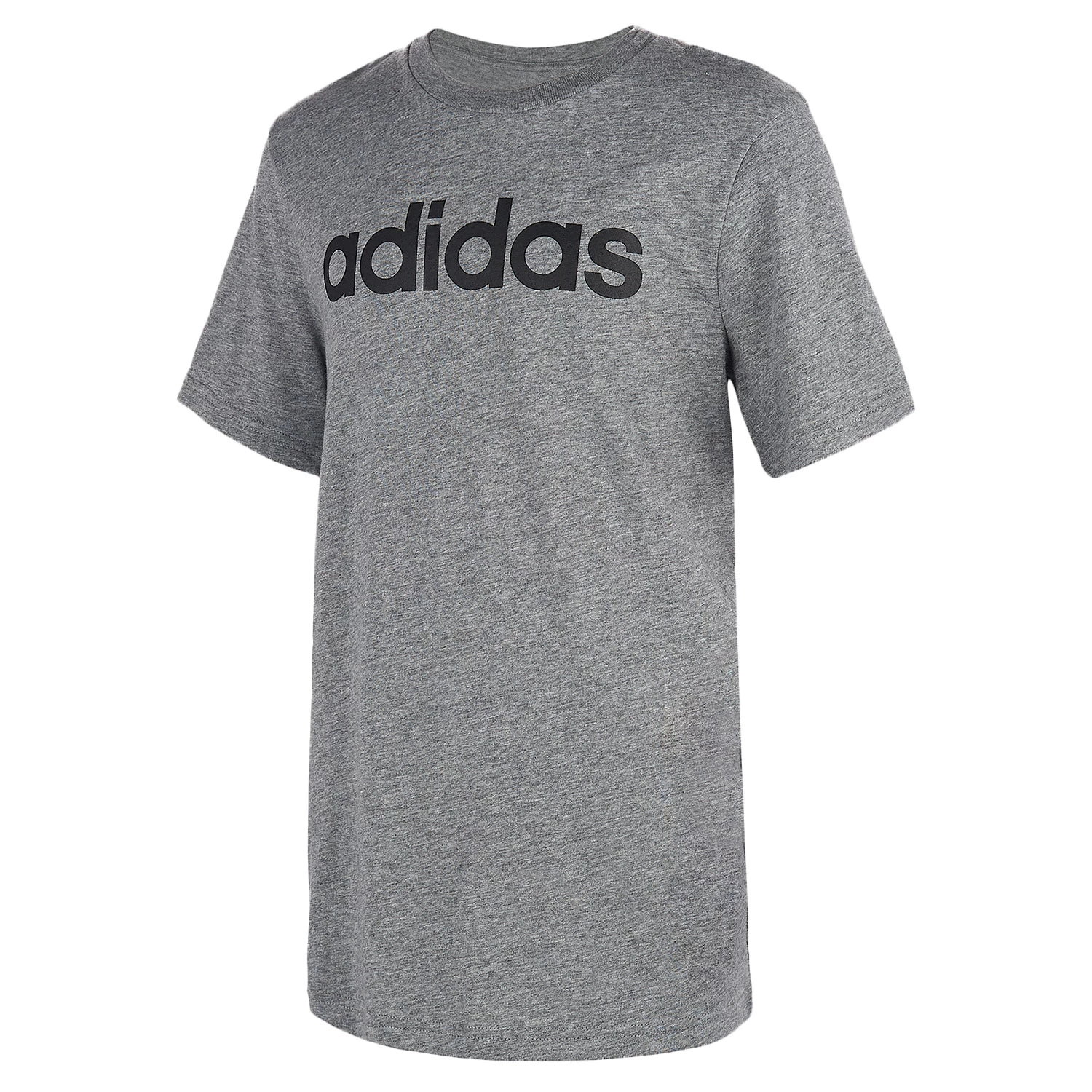 Adidas Boys' Heather Logo T-Shirt 3 Adidas Boys' Heather Logo T-Shirt