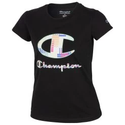 Champion Girls' Multi Stripe Pattern Tee