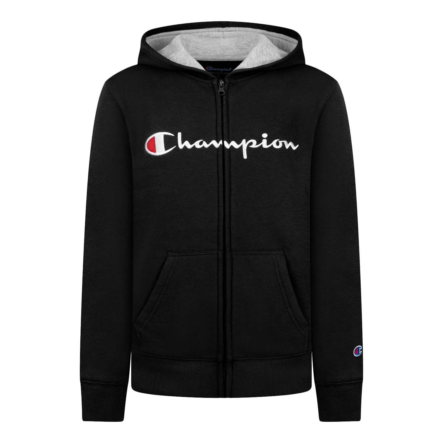 Champion Boys' Script Full-zip Hoodie 3 Champion Boys' Script Full-zip Hoodie