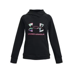 Under Armour Girls' Rival Camo Fleece Pullover Hoodie