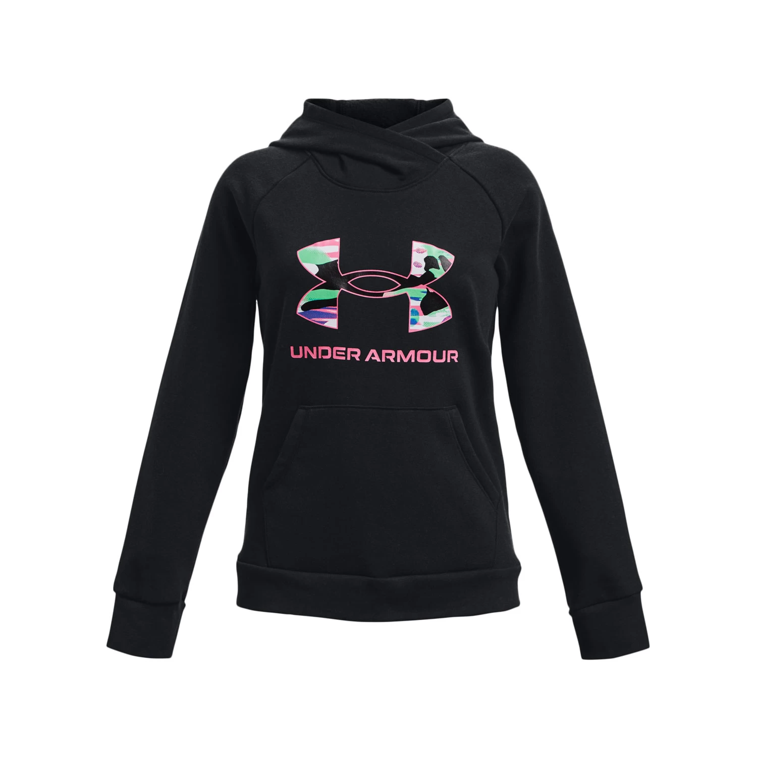 Under Armour Girls' Rival Camo Fleece Pullover Hoodie 3 Under Armour Girls' Rival Camo Fleece Pullover Hoodie