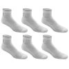 Under Armour Men's Training Cotton Quarter Crew Socks - 6-Pack 2 Under Armour Men's Training Cotton Quarter Crew Socks - 6-Pack -Sports Wear Store 4940 10531 0674 100 zoom 03