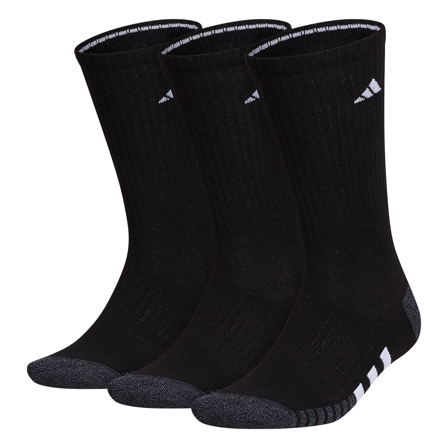 Adidas Cushioned II Crew Socks - 3-Pack 3 Adidas Cushioned II Crew Socks - 3-Pack