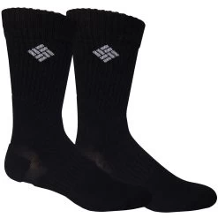 Columbia Men's Hiking Crew Socks - 2-Pack