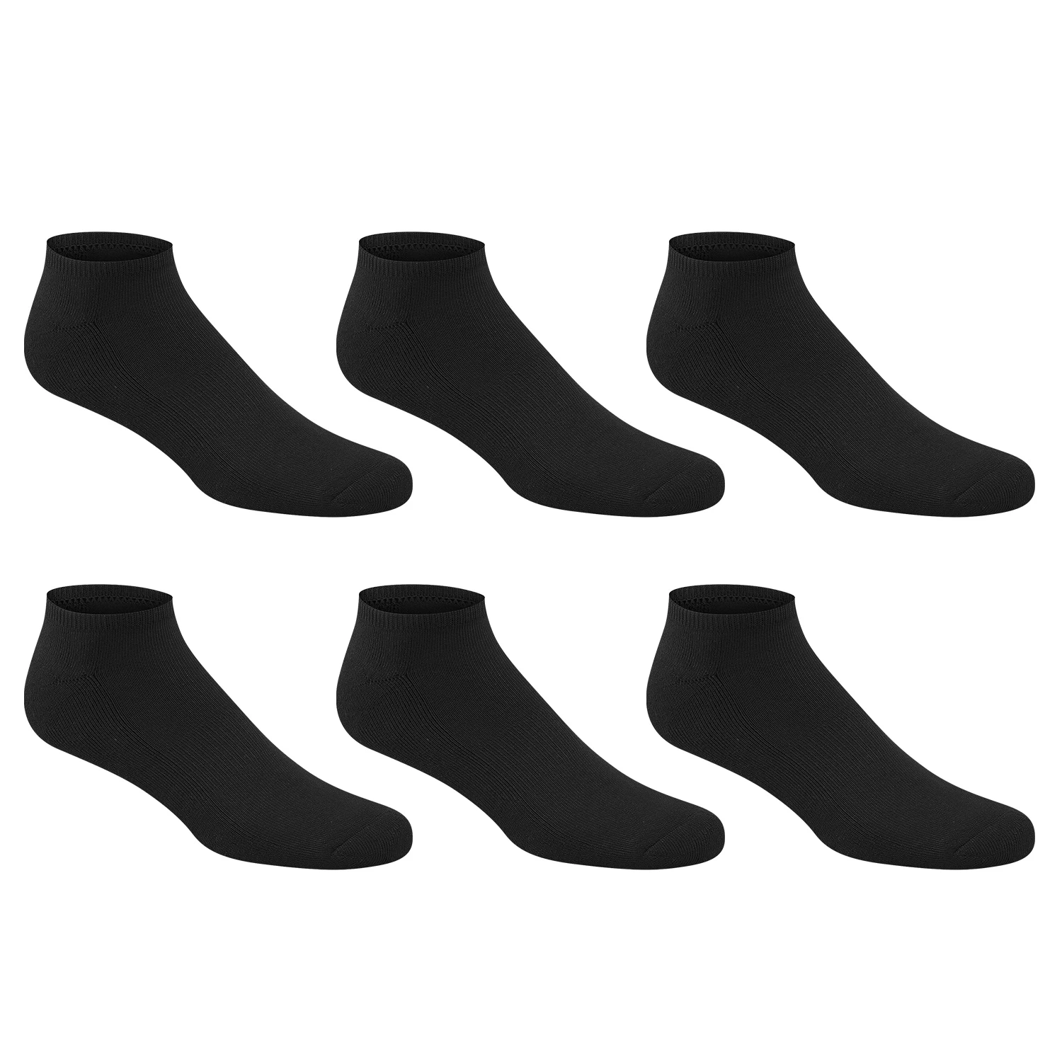 Sof Sole Men's All-Sport No-Show Socks - 6-Pack 3 Sof Sole Men's All-Sport No-Show Socks - 6-Pack