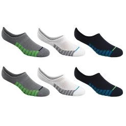 Sof Sole Men's Ultra-Low No-Show Socks - 6-Pack